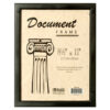 DOCUMENT FRAME 8.5 X 11″ BLACK CLR #1405