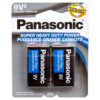 BATTERY PANASONIC #9V 2 PK