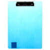 CLIPBOARD PLASTIC TRANSPARENT 4 ASST CLR #1806