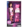 TOY GIRL W/ DRESS 5 ACCESSORIES IN BOX #20388