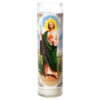 BRIGHTGLOW RELIGIOUS CANDLE SAN JUDAS TADEO WHITE WAX