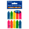 STICK ON ARROW FLAGS ASST CLR #5155 #BAZIC