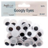 CRAFT WIGGO EYES 50CT 2CM BLACK & WHITE #DCS-2879