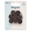 CRAFT MAGNET 1.6CM ROUND BLACK