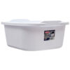 STERILITE #0647 12 QT DISHPAN WHITE CLR