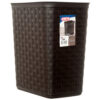 STERILITE WASTEBASKET 3.4 GAL WEAVED ESPRESSO