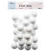 CRAFT FOAM BALL 1.5″ 30PCS