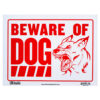 SIGN “BEWARE OF DOG” 12 X 16″ #l-10