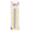 BIRTHDAY CANDLE SET LONG 24CT