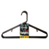 HANGER 6 PC BLACK #143B