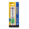 PEN BALLPOINT RETRACTABLE 2PC 4 CLR #1718