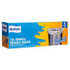 NUVALU TRASH BAGS SMALL 8 GALLON 16 CT WHITE