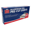 TABLE KING ALUMINUM FOIL PRE-CUT SHEETS 200CT ULTRA DUTY