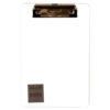 CLIPBOARD PLASTIC MEMO SIZE ASST CLR #1801 #BAZIC