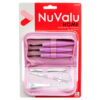 NUVALU MANICURE SET W/PUCH 7PCS