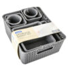 NUVALU 10PC STORAGE BASKET