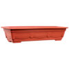 PLASTIC FLOWER POT RECT W/2 ASST CLRS