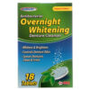 IODENT OVERNIGHT WHITENING DENTURE CLEANSER TABS 20 CT