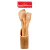 TABLE KING UTENSIL SET 4PC 12″ BAMBOO