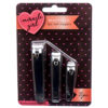 NAIL CLIPPERS 3PC