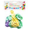 BALLOONS PASTEL POLKA DOT ASST