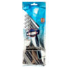 RAZOR 3 BLADES 10PC WITHOUT LUBRICATING STRIP W/PVC BAG