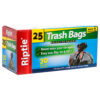 RIPTIE TRASH BAG 30GAL 25CT#55930