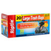 RIPTIE TRASH BAG LARGE 33GAL 20CT #55933