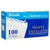 ENVELOPE 100CT PLAIN “PEEL & SEAL” #BAZIC