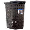 STERILITE LAUNDRY HAMPER WEAVED ESPRESSO