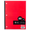 NOTEBOOK 80CT WIRELESS WIDE RULE #BAZIC