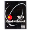 NOTEBOOK 100 CT QUAD RULED