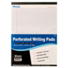 LEGAL PAD 8.5″ X 11″ 1PK WHITE #BAZIC