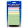 NOTES STICK ON 4PK ASST COLOR #BAZIC