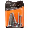 KINGMAN HEXAGON BOLT W/ NUT 40 MM 7 PC