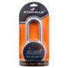 KINGMAN STEEL PADLOCK LONG SHACKLE 50MM W/IRON CORE