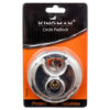 KINGMAN DISKUS PADLOCK 70MM W/ IRON CORE