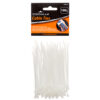 KINGMAN CABLE TIE 3.9″X0.1″ 18LBS 100PC WHITE