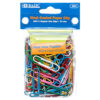 PAPER CLIP COLOR 200PC 33MM #BAZIC