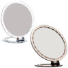 MIRROR ROUND W/ STAND SMALL SIZE SUNFLOWER DESIGN ASSORTED COLORS 6.61″ X 6.69″