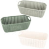 NUVALU PLASTIC KNIT BASKET #5