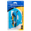 COMPASS & PROTRACTOR SET ASST CLR #2807