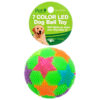 COLOR LED DOG BALL TOY 24 PK