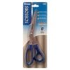 SCISSORS 8″ BENT HANDLE STAINLESS STEEL ASST CLR #BAZIC