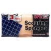 UFO SCOURING SPONGE 3 PK ASSORTED COLOR