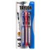 PEN 3PC ROLLER BALL 3 ASST CLR “TAYLOR” #1703