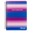 NOTEBOOK 5″ X 7″ W/SPIRAL ASST CLR #546 #BAZIC