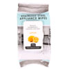 STAINLESS STEEL WIPES LEMON SCENT75 CT