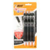 BIC 4PK PREVAGUARD GELOCITY PEN – BLACK