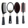 HAIR COMB SET 4PC BLK #JJ-1331